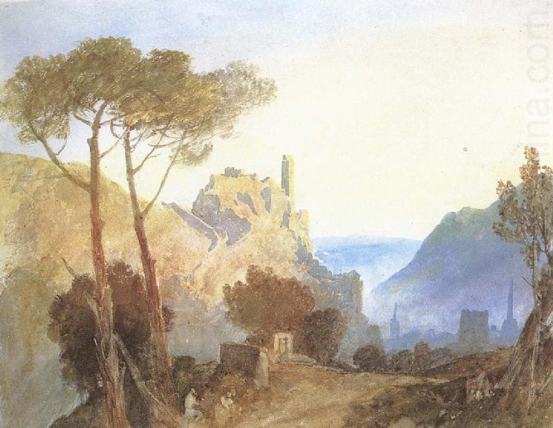 Ruin castle, Joseph Mallord William Turner